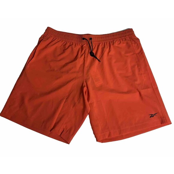 Reebok Men's Standard Workout Ready‎ Training Woven Shorts Dinámico Red Size XL - Picture 2 of 9